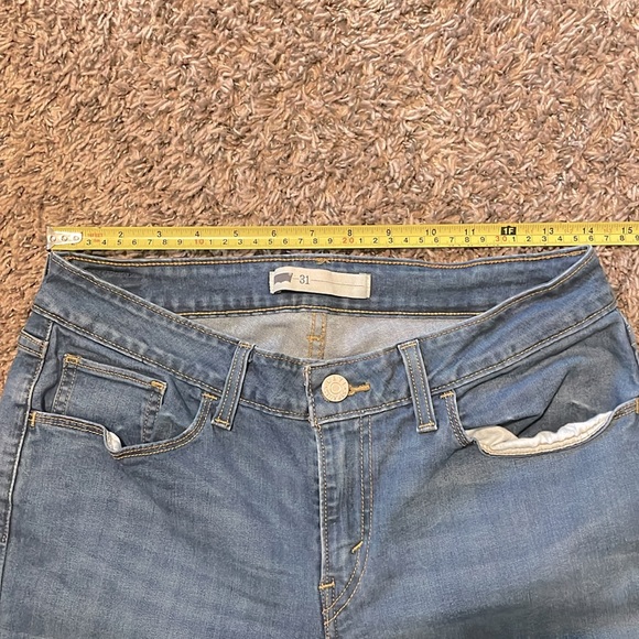 🎉HPx2🎉 Levi’s Super Skinny High-Waisted Jeans 31x30 - Picture 7 of 7